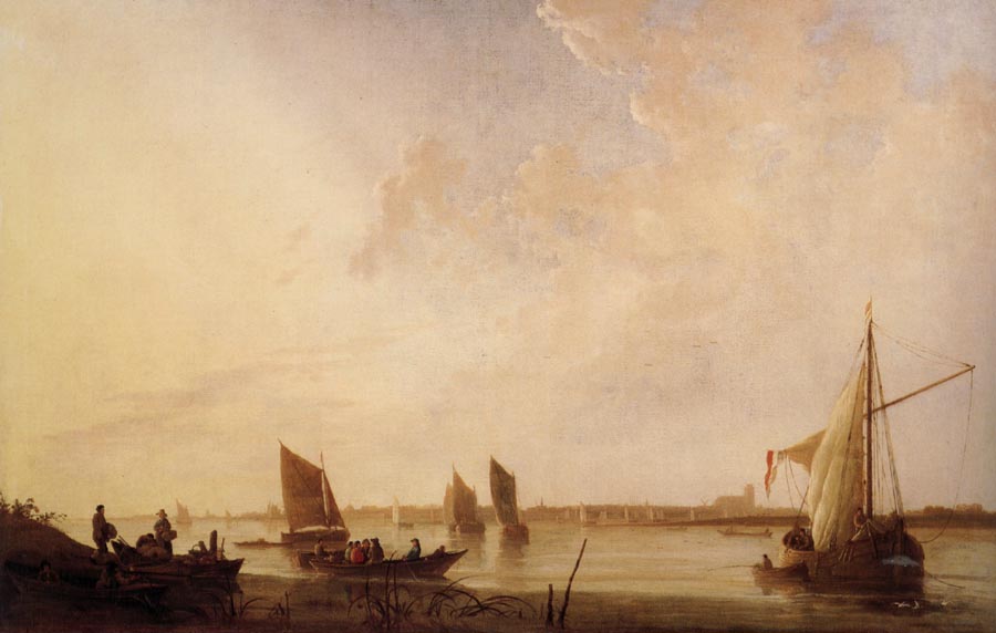 Aelbert Cuyp Dordrecht sunrise